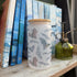 Bat - 16oz Glass Tumbler with Bamboo Lid and Glass Straw