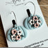 Autumn Polymer Clay Earrings, Dainty Handmade Dangles