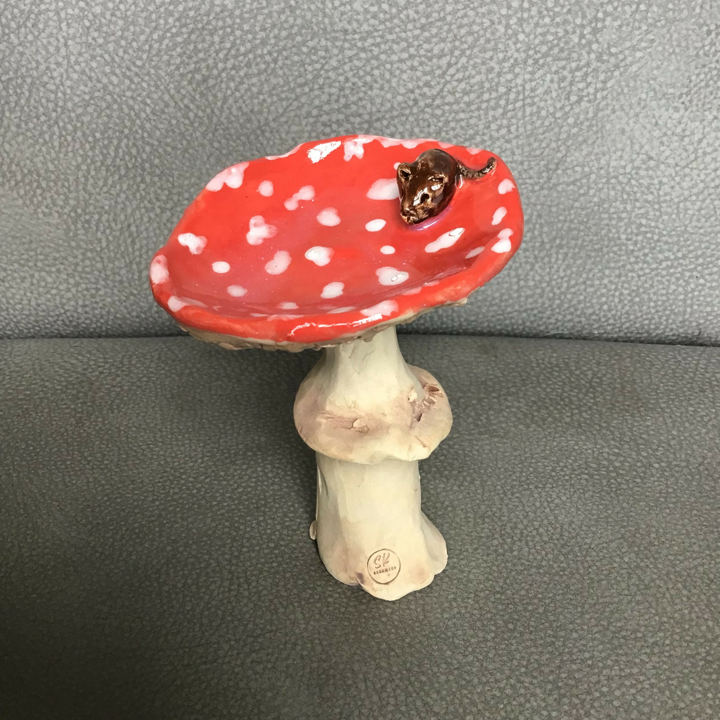 Toadstool With Mouse