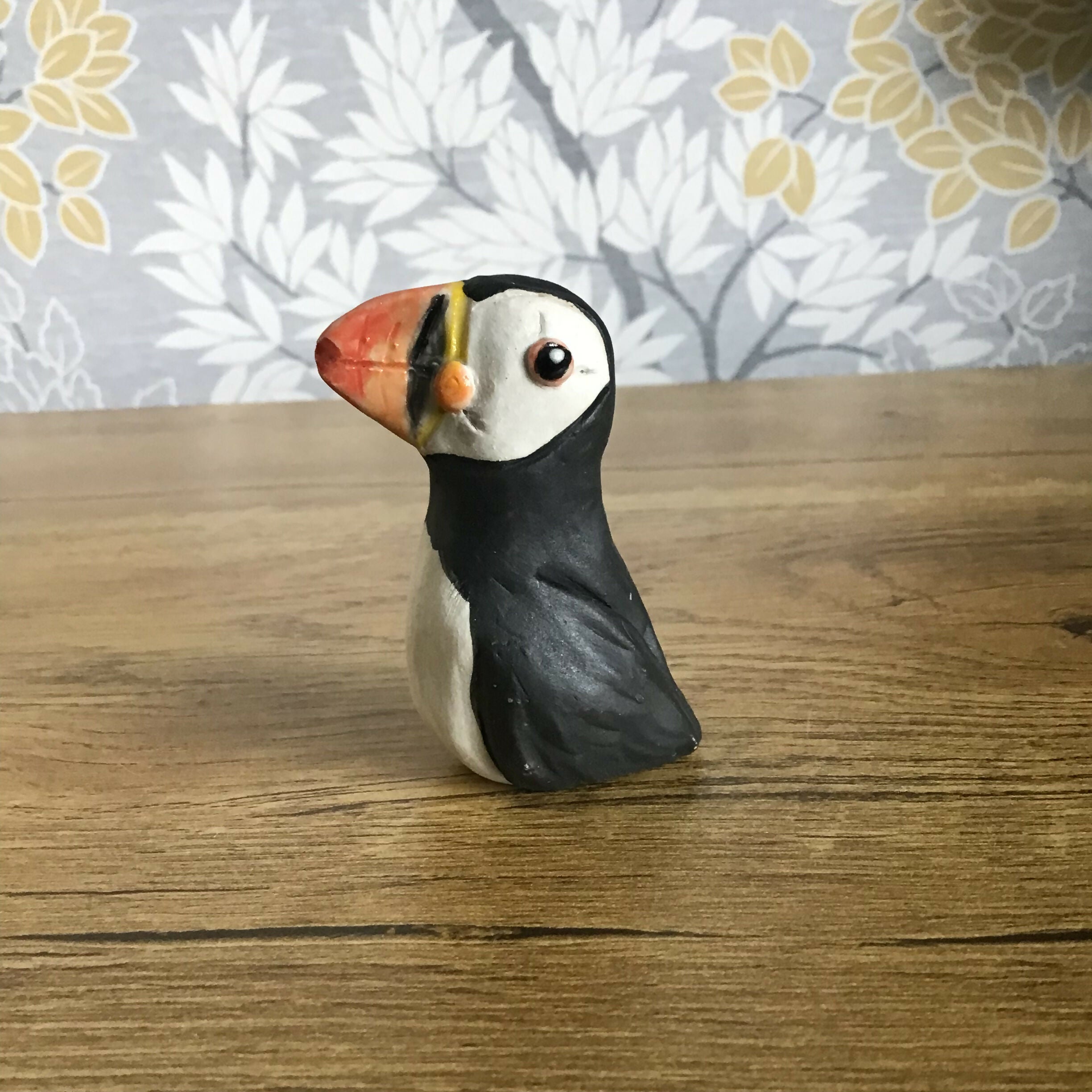 Small Ceramic Puffin