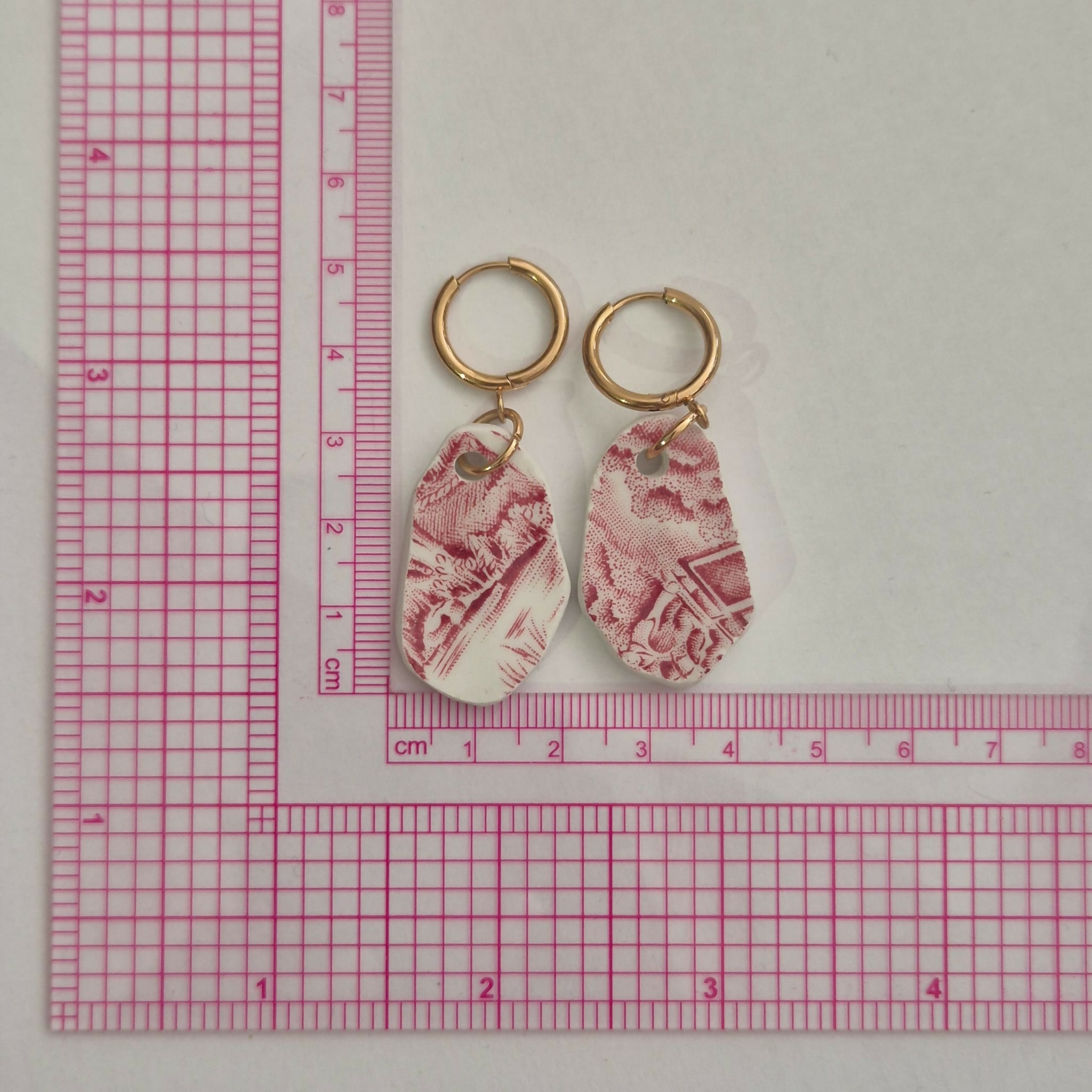 Recycled Ceramic Earring
