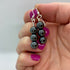 Hematite & Sterling Silver Bead Earrings