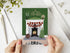 Green Fireplace Cosy Christmas Card A6