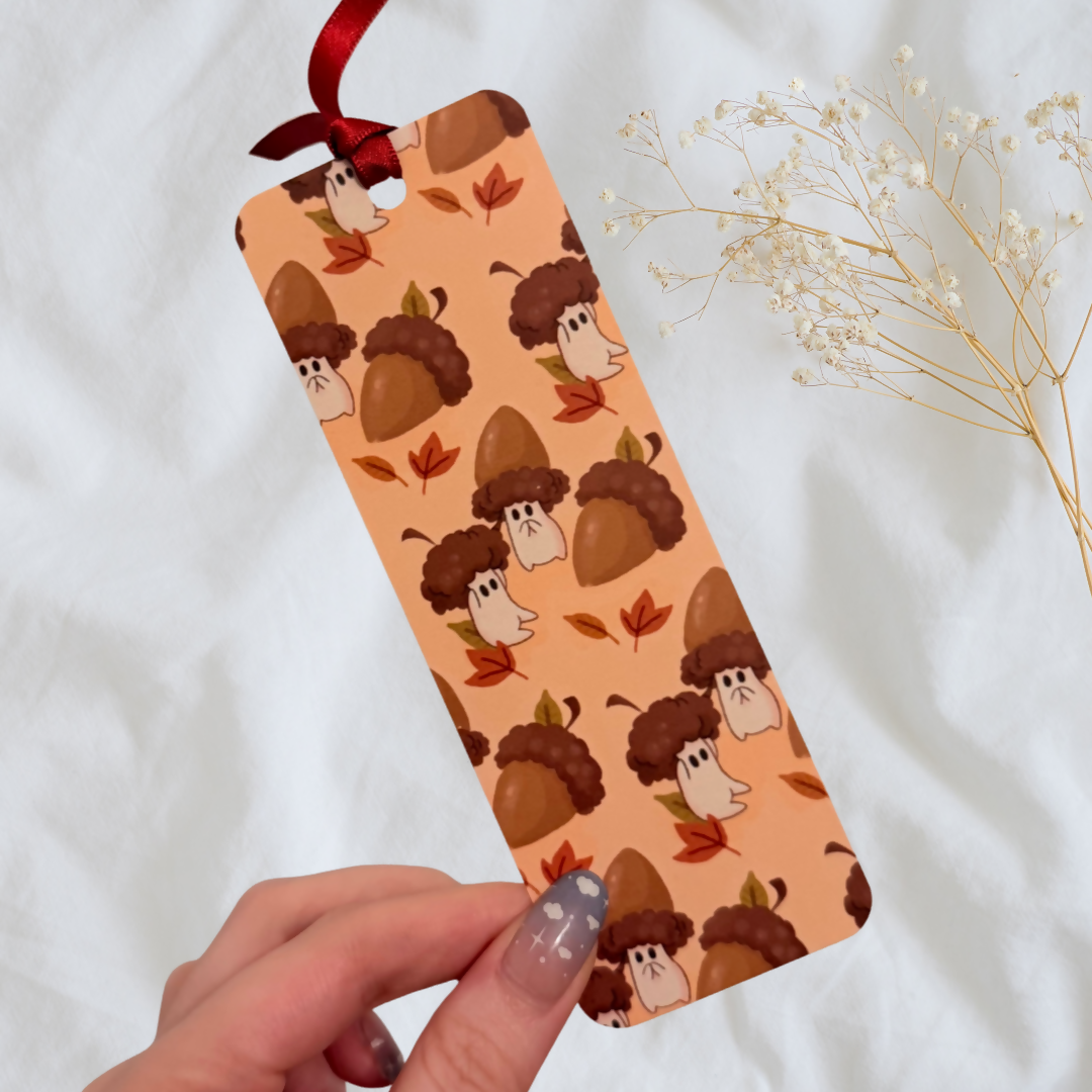 Acorn Mushroom Bookmark