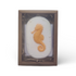 Seahorse / Hand-painted Reproduction of Original Sculpture / Ready-to-hang Relief Wall Art