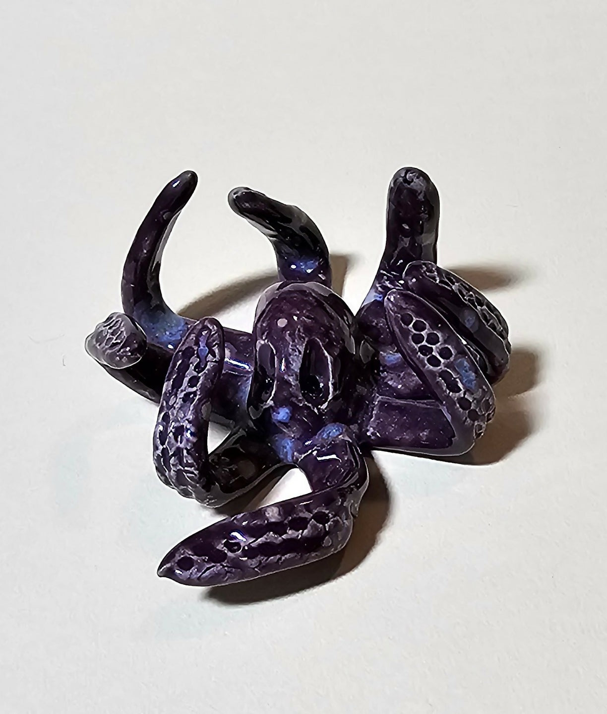 Large purple octopus
