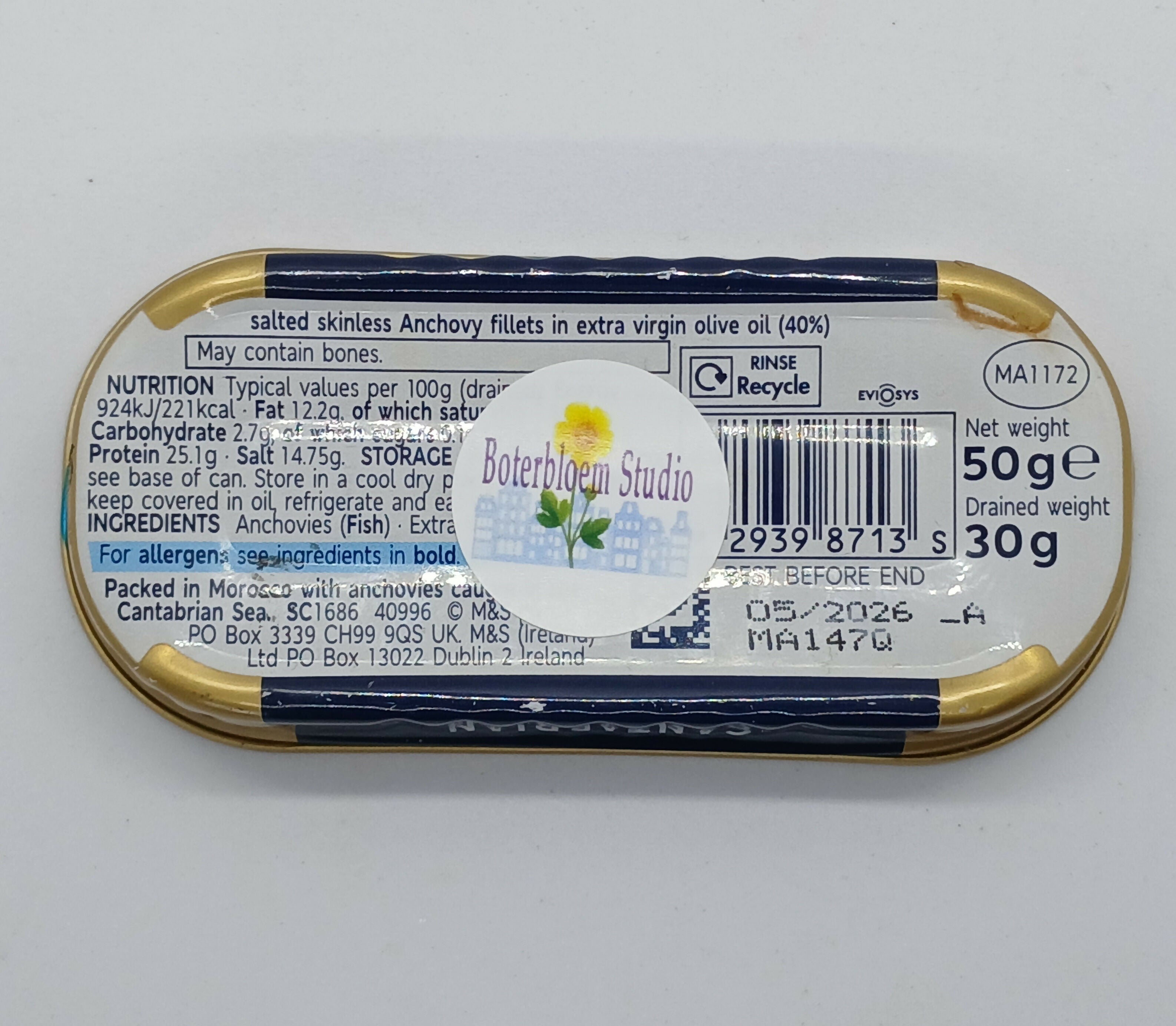 Colourful Slanted Roof Houses Mini Row Tin