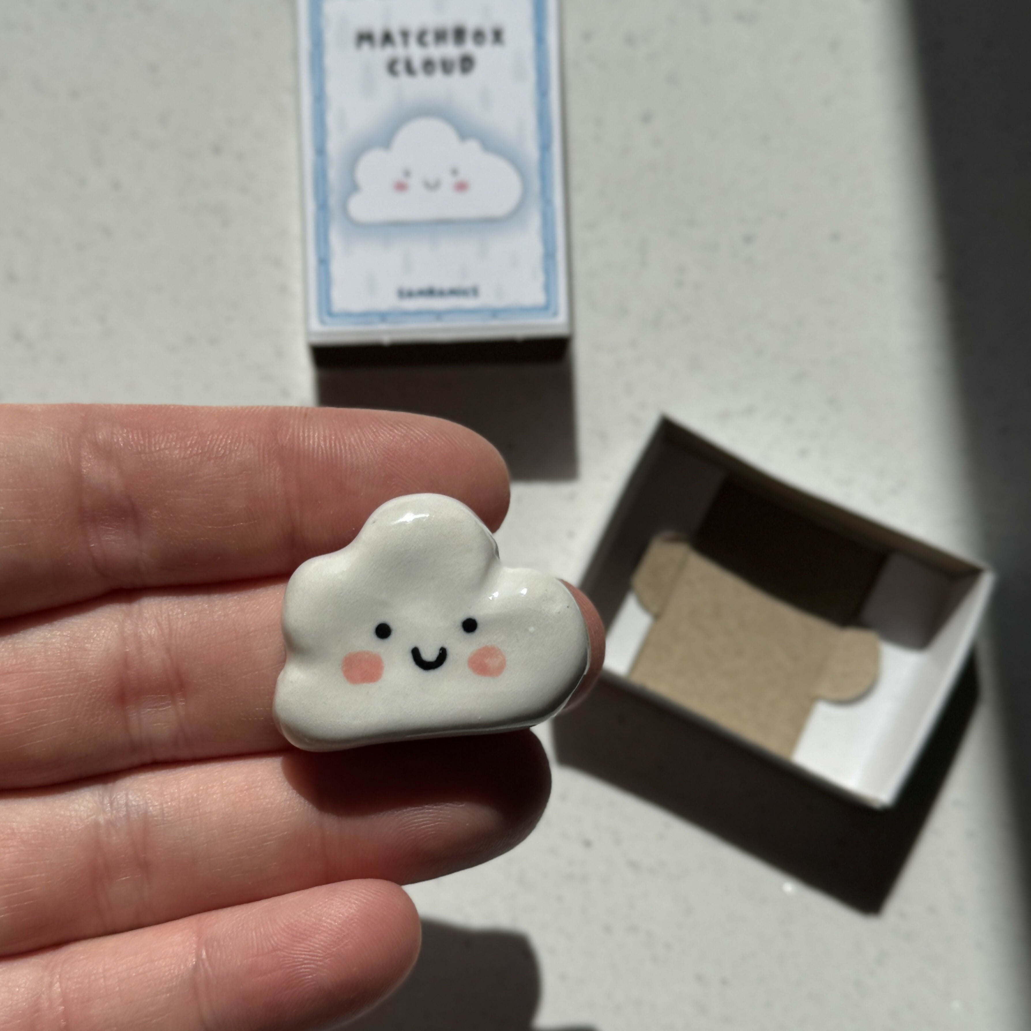 Matchbox Animals, Handmade Ceramic Tiny Animals