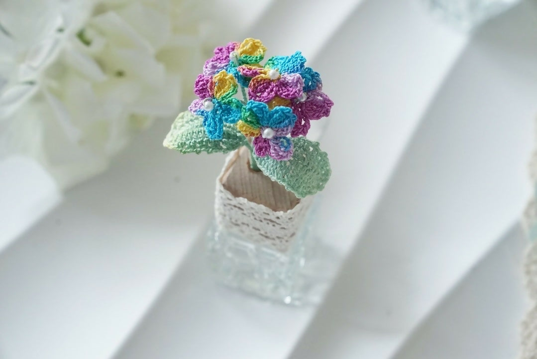 Hydrangea Car Air Freshener