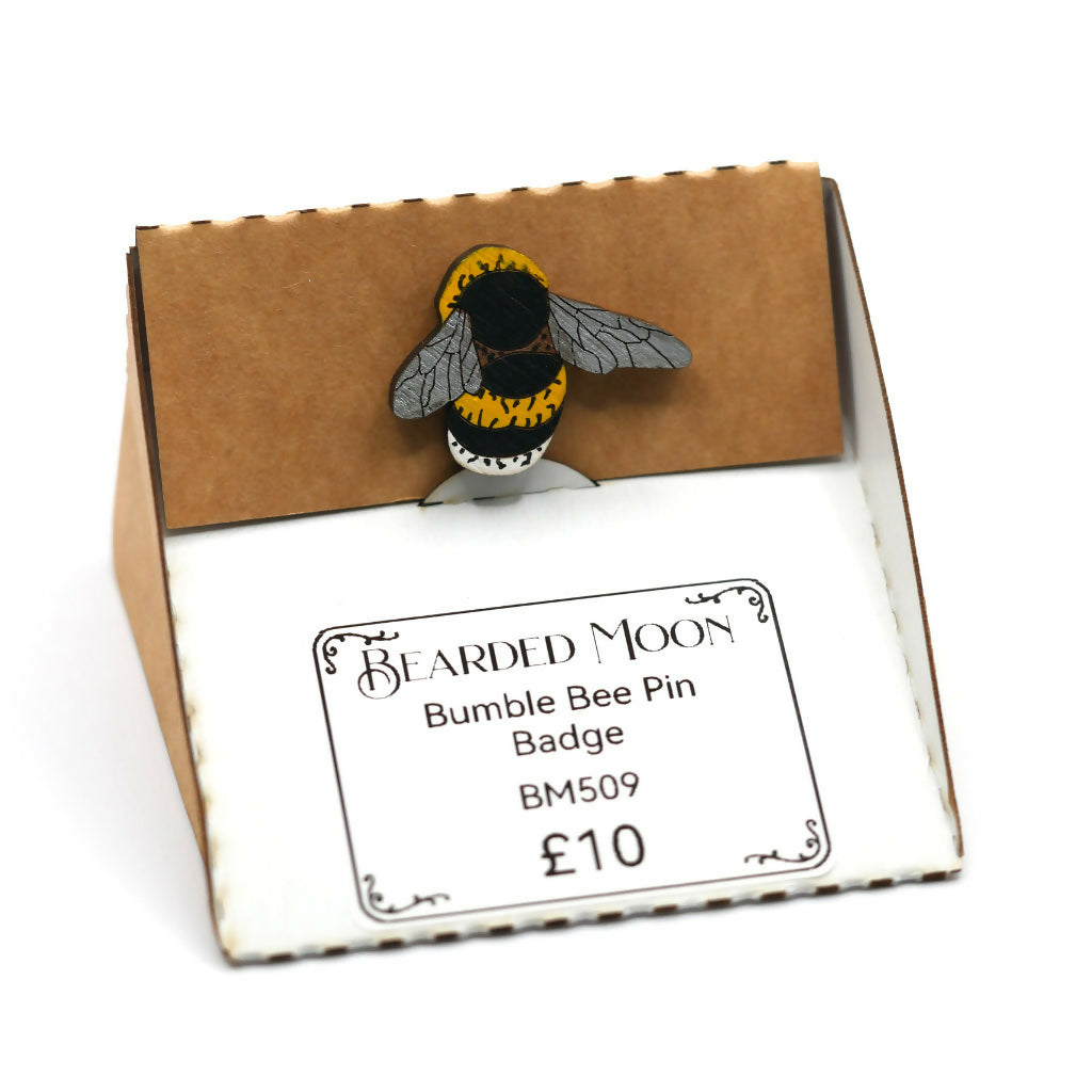 Bumble Bee Pin Badge