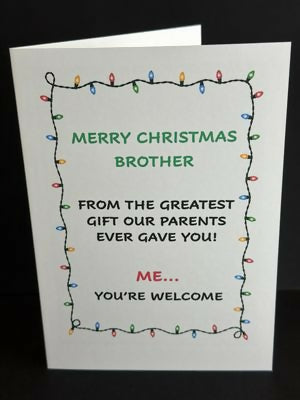 Merry Christmas Brother