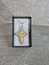 Handcrafted and Engraved Celtic Cross Pendant