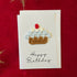 Crochet Handmade Happy Birthday Card - Cupcake
