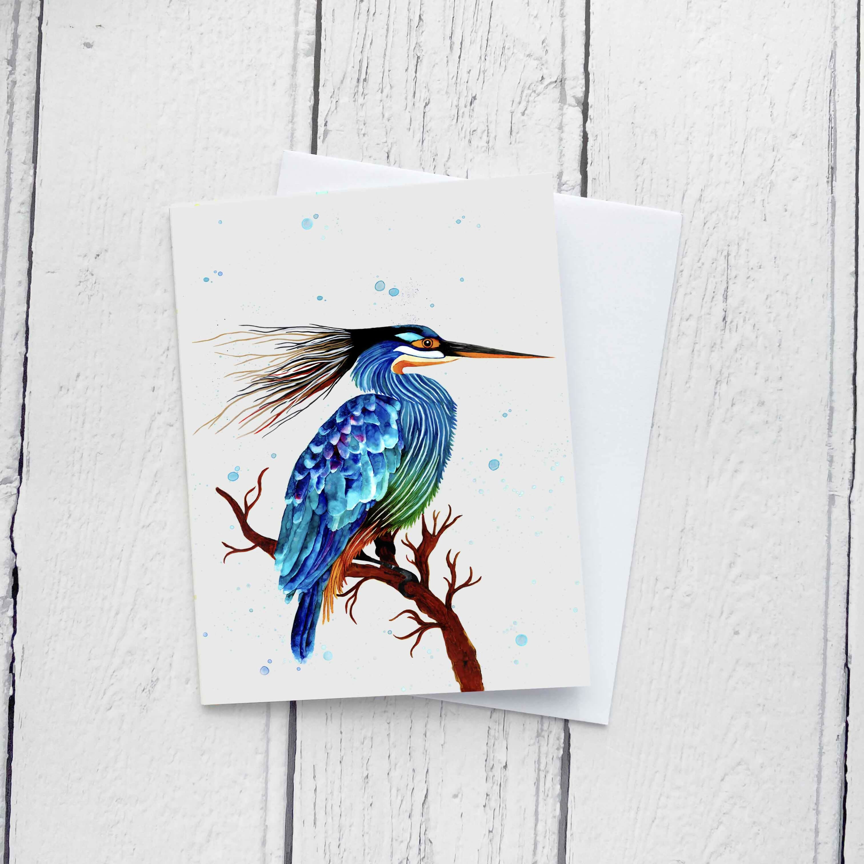 Animal Ink Greetings Card