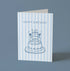 Happy Birthday Stripy Card