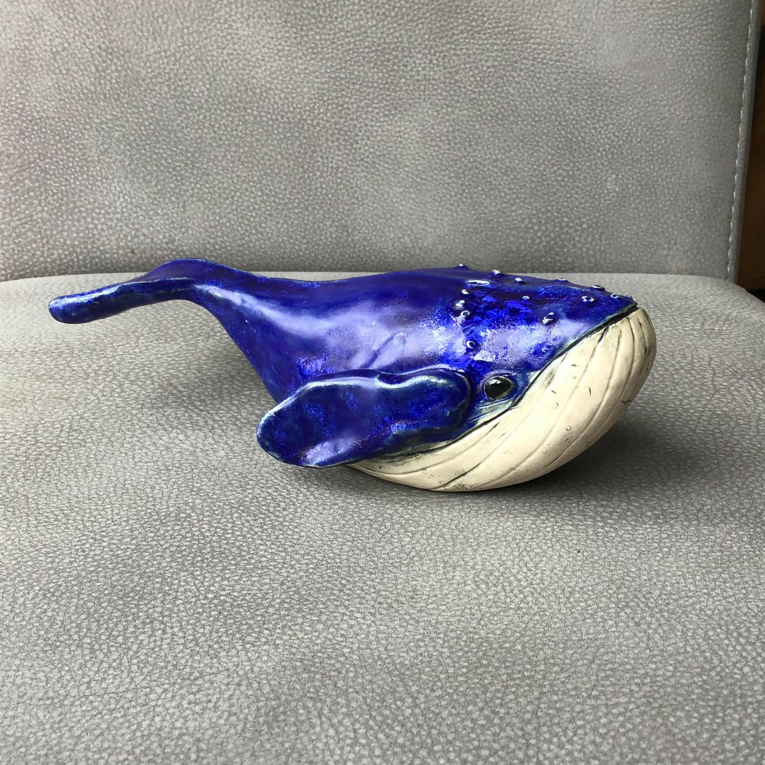 Crystal Whale Sculpture