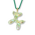 Large Balloon Dog Pendant in Green