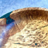 English Oak Burr and Green Resin Hybrid Bowl