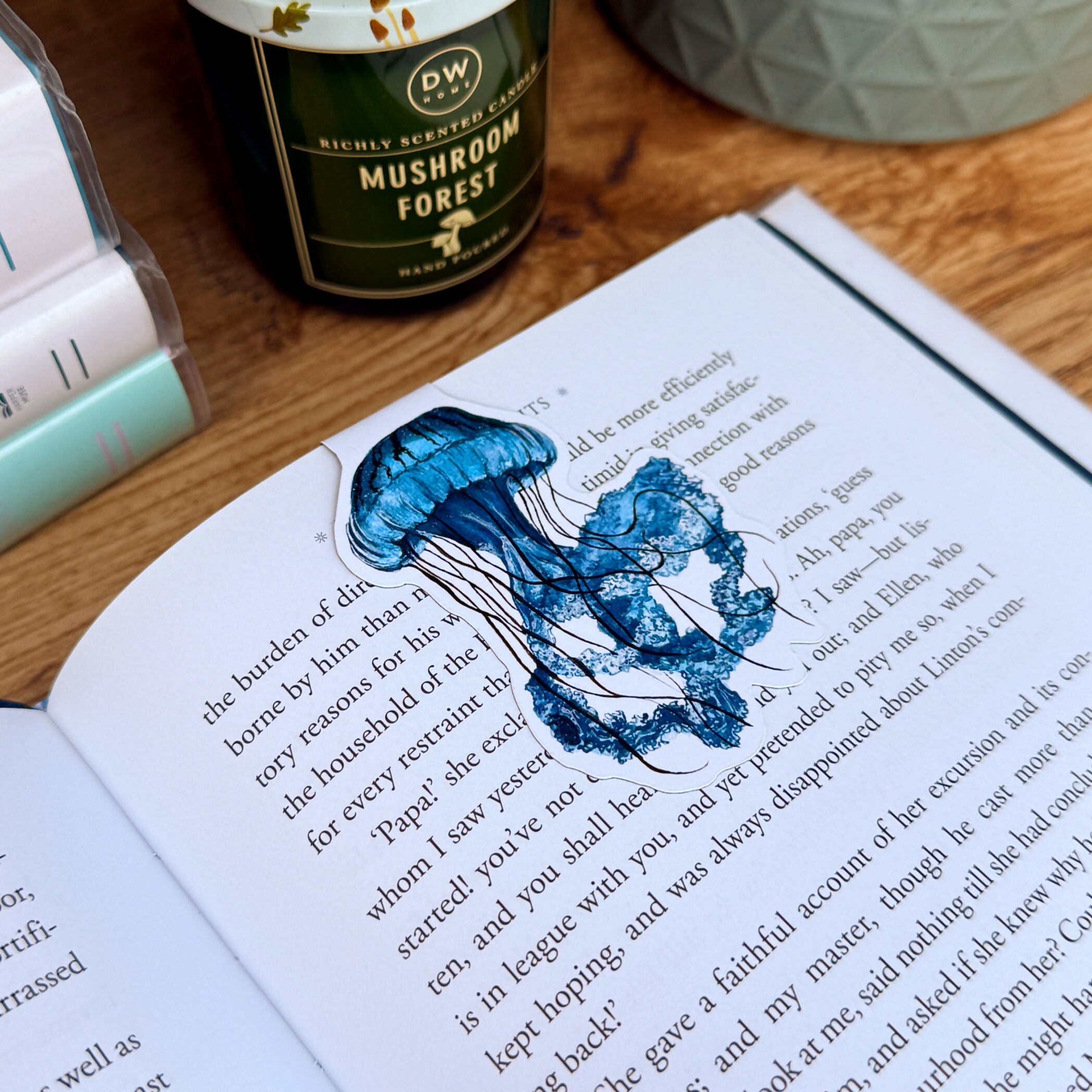 Jellyfish - Matt Magnetic Bookmark