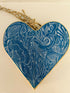 Hand Painted Ocean Heart (Medium)