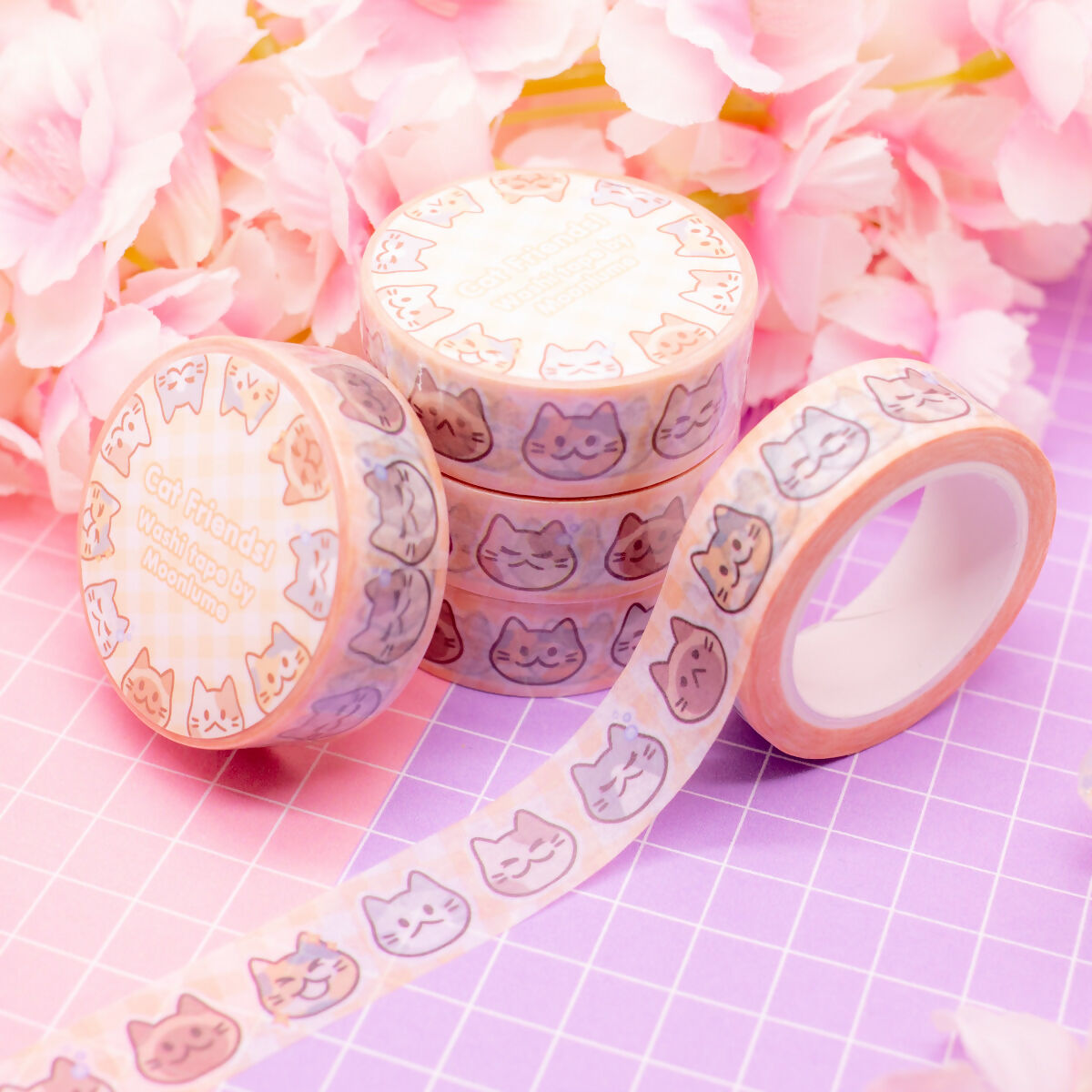 Washi Tape - Cat Friends