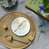 song thrush and primrose coaster