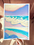 Lapping A4 Print
