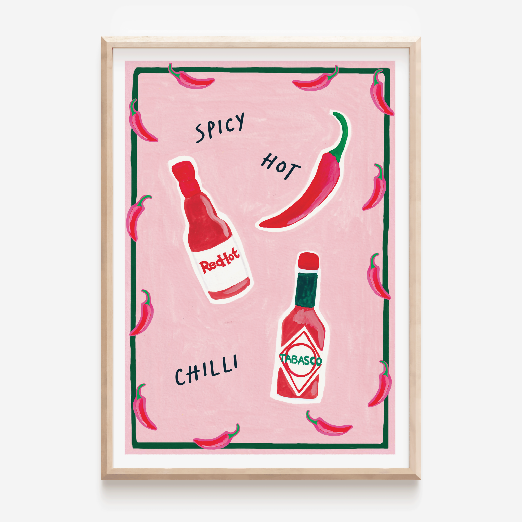 Hot Sauces Print