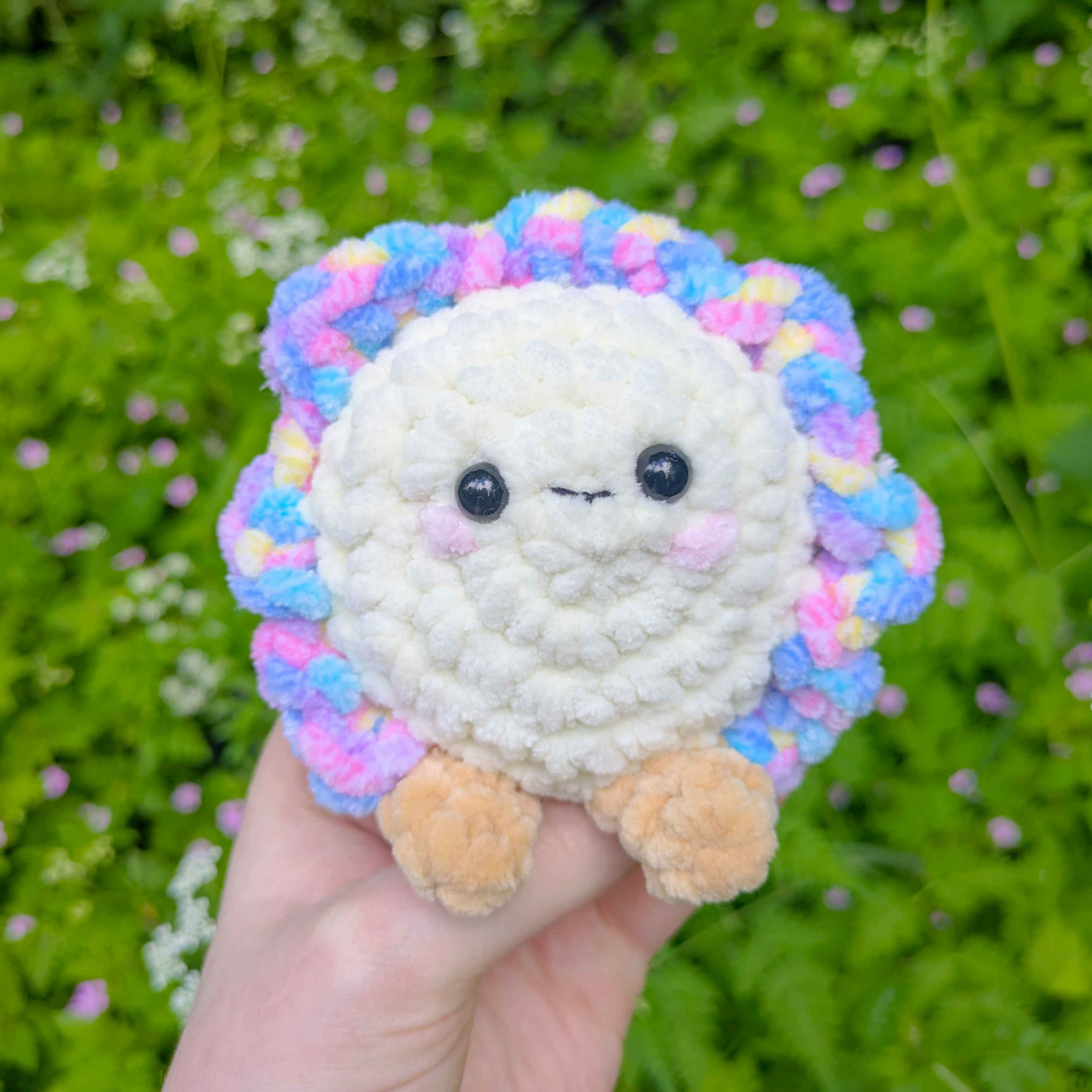 Barb the Blossom - Pudding Pal - Crochet Plushie