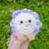 Barb the Blossom - Pudding Pal - Crochet Plushie