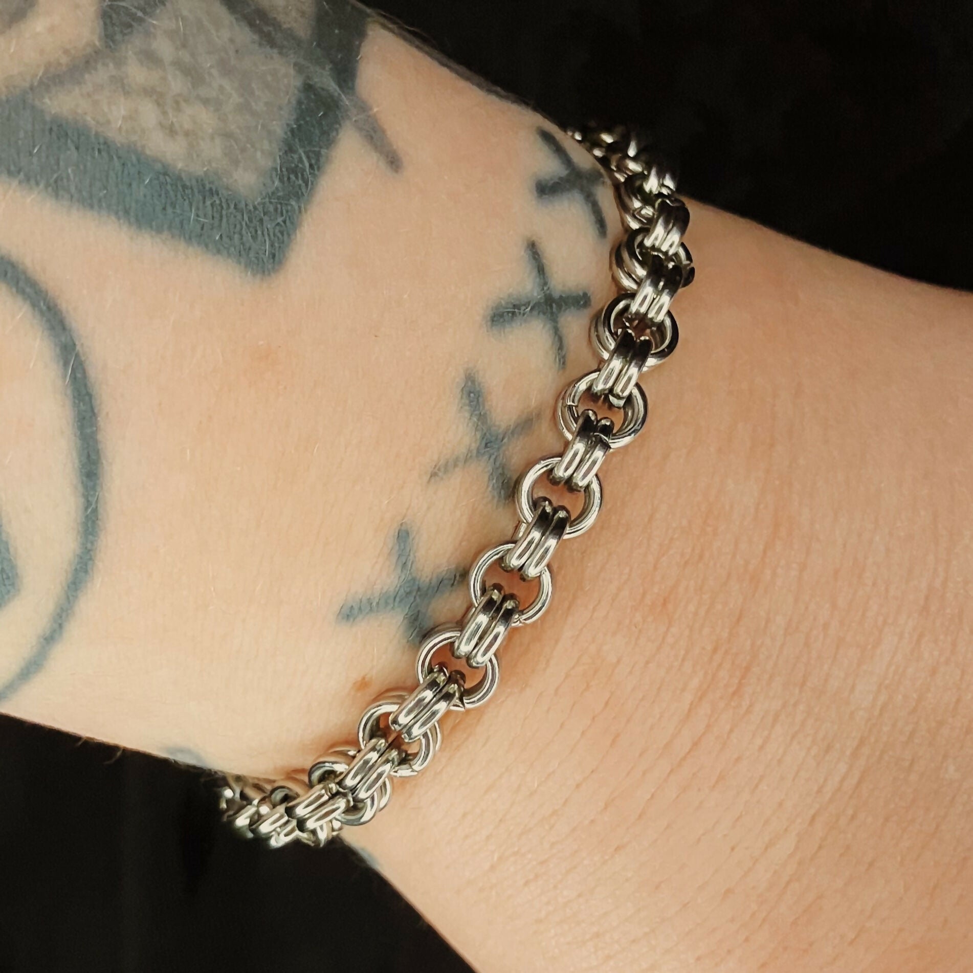 YORK BRACELET - STAINLESS STEEL CHAINMAIL