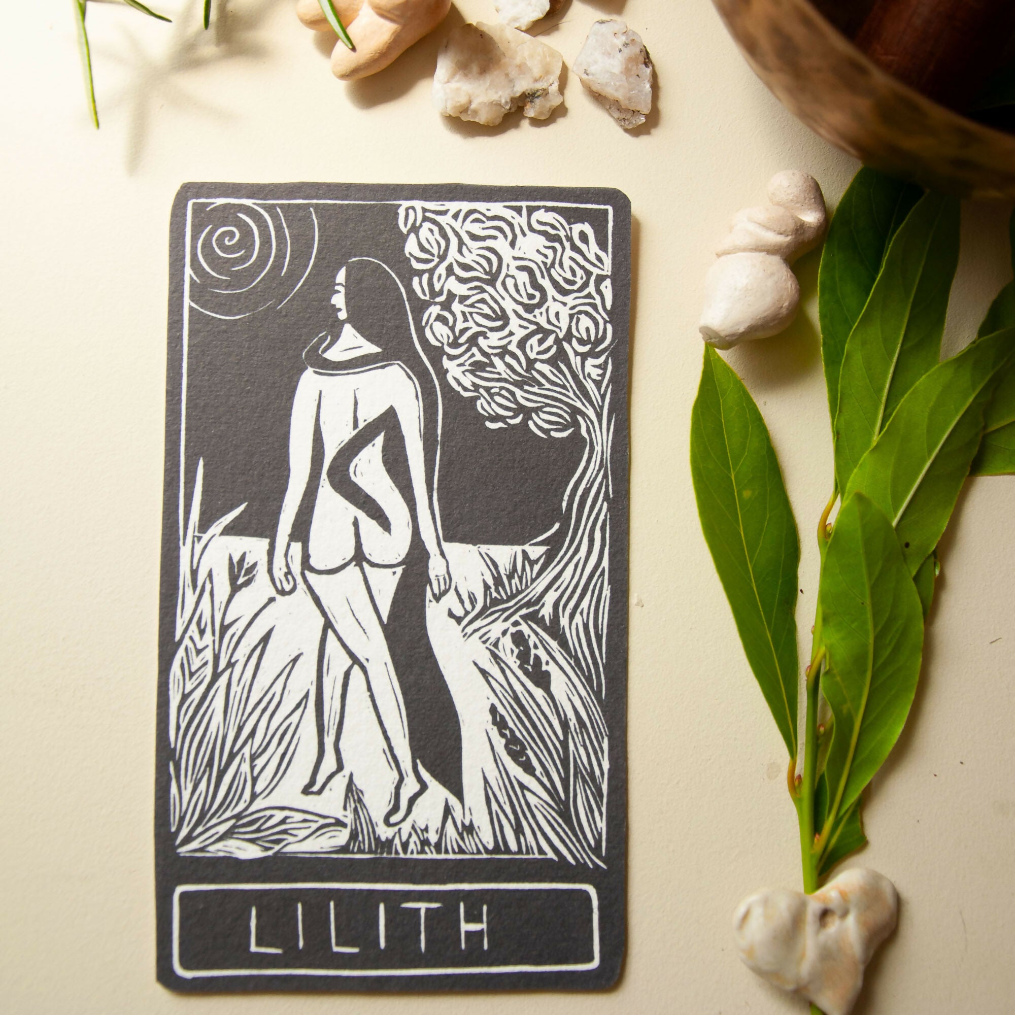 LILITH GODDESS ALTAR CARD