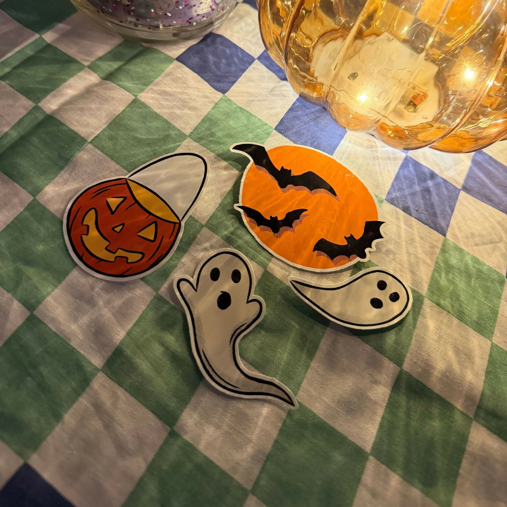 Spooky Sticker Pack - 4 Waterproof Stickers