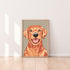 Labrador Red Dog Art Print