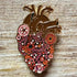 Floral Heart Pin Badge