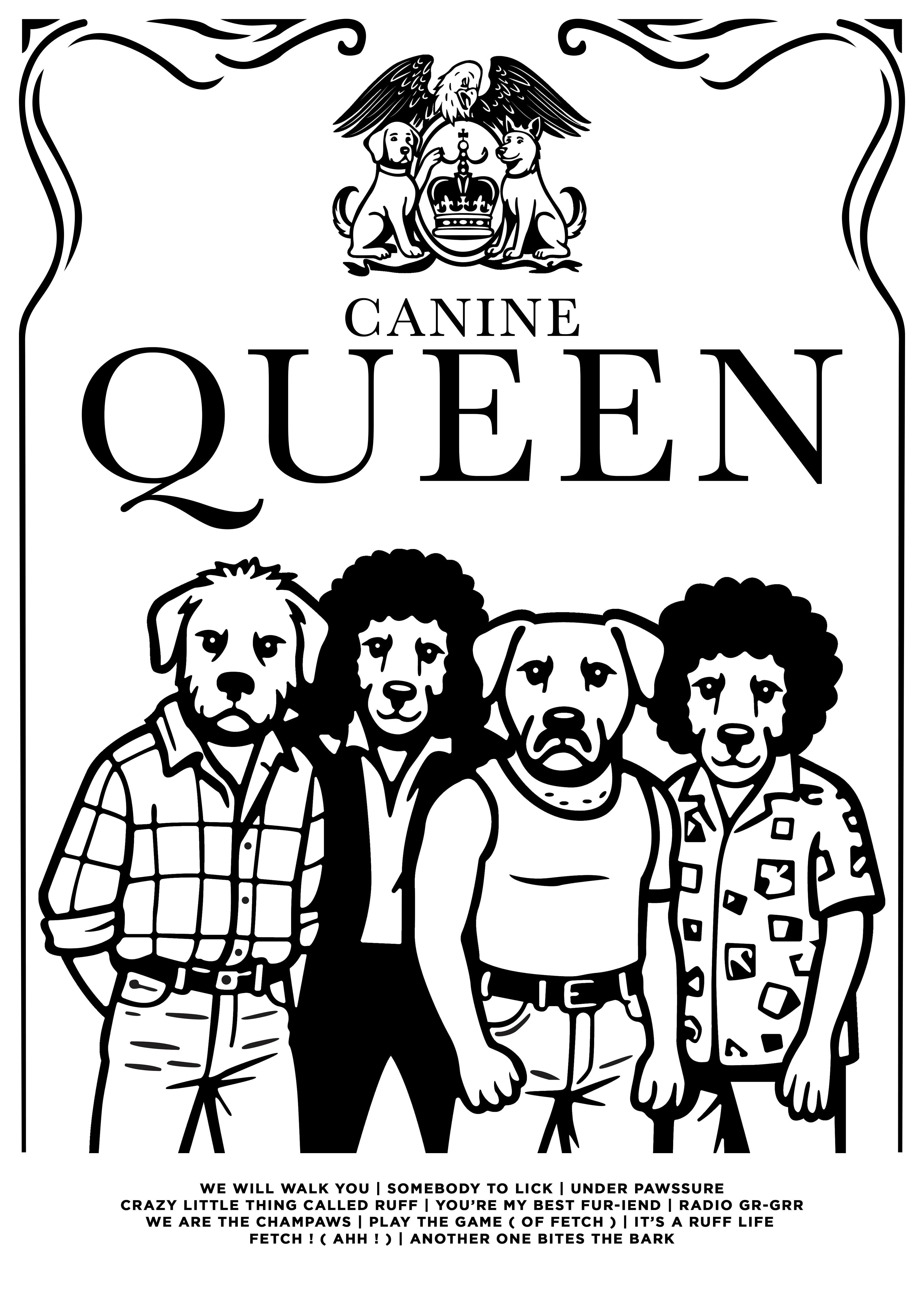 Canine Queen ( A5 )