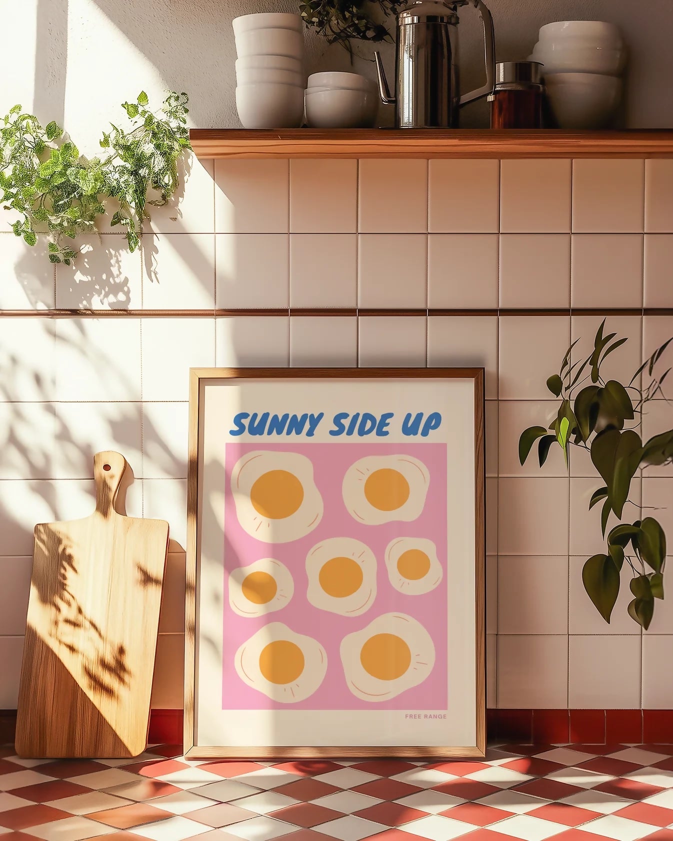 SUNNY SIDE UP WALL ART PRINT