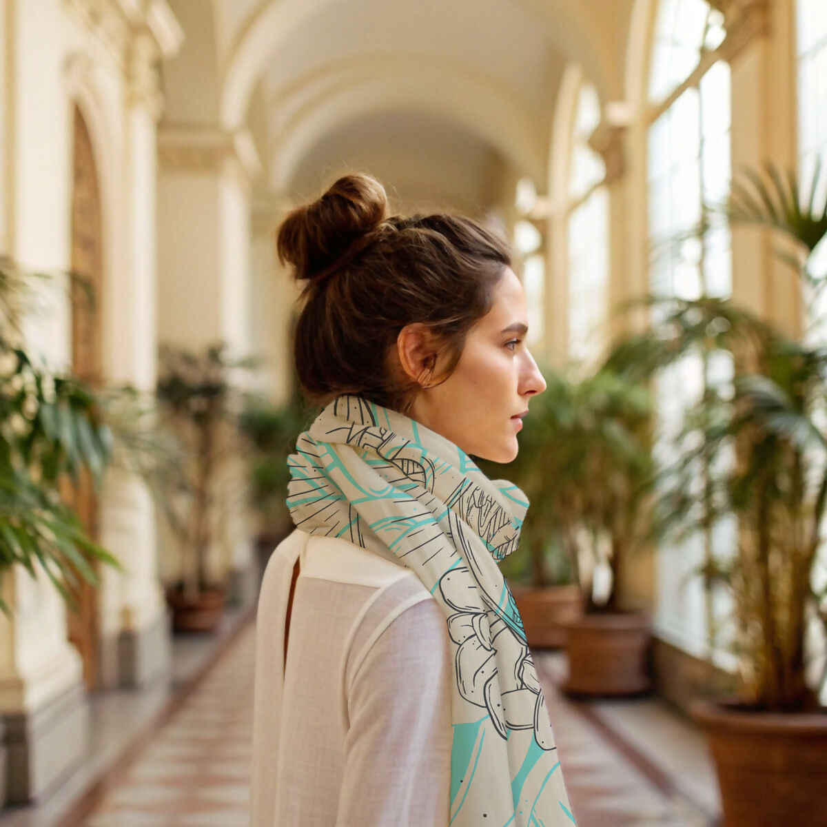 Homage to Fossils & Hidden Gems Scarf