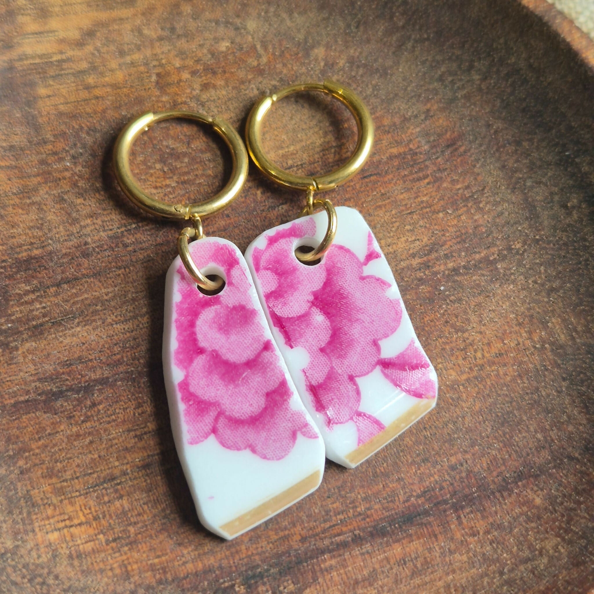 Recycled Ceramic Earring