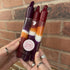 Pack of 3 Unscented Candles - Various Colours - Holders Sold Separately