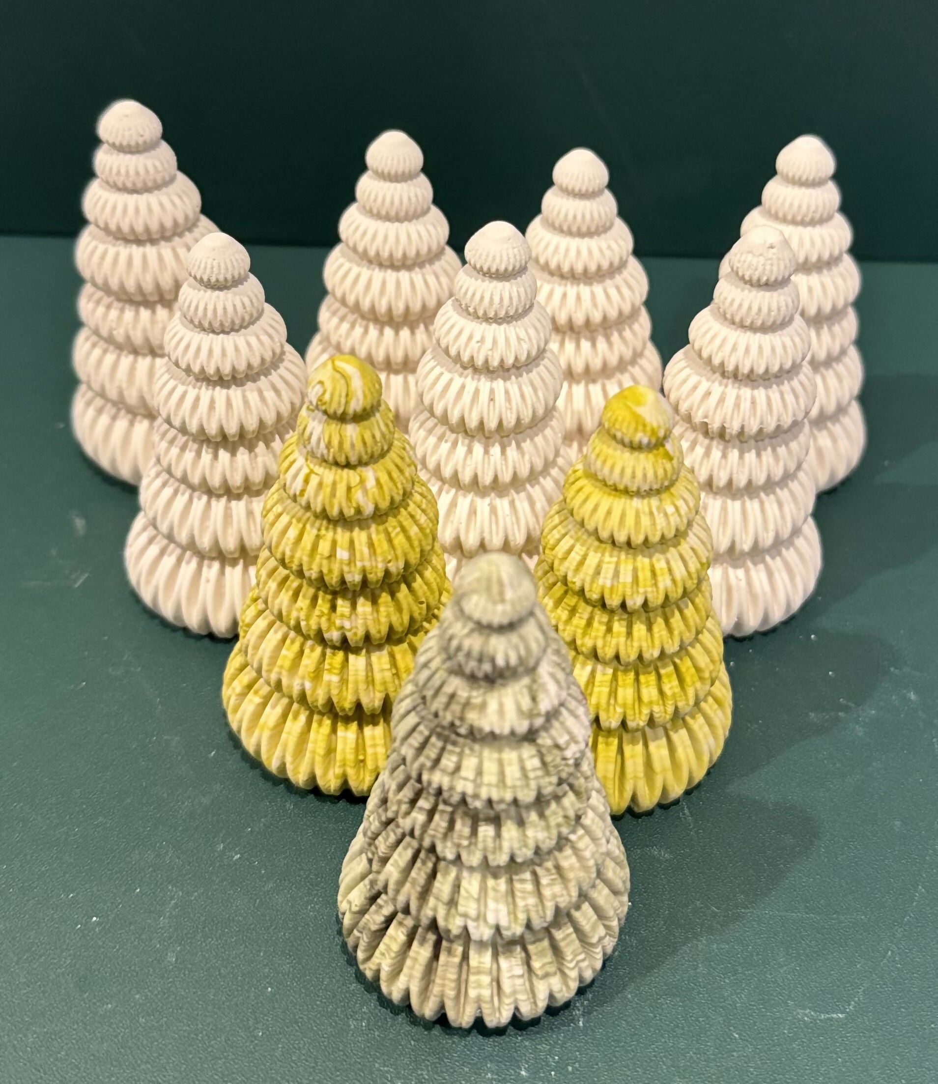 Ridged Evergreen Tree Ornament