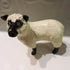 Ceramic Fluffy sheep sculpture