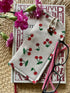 Cherry Print Design Glasses Case