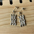 Sterling Silver Woven Texture Stud Earrings