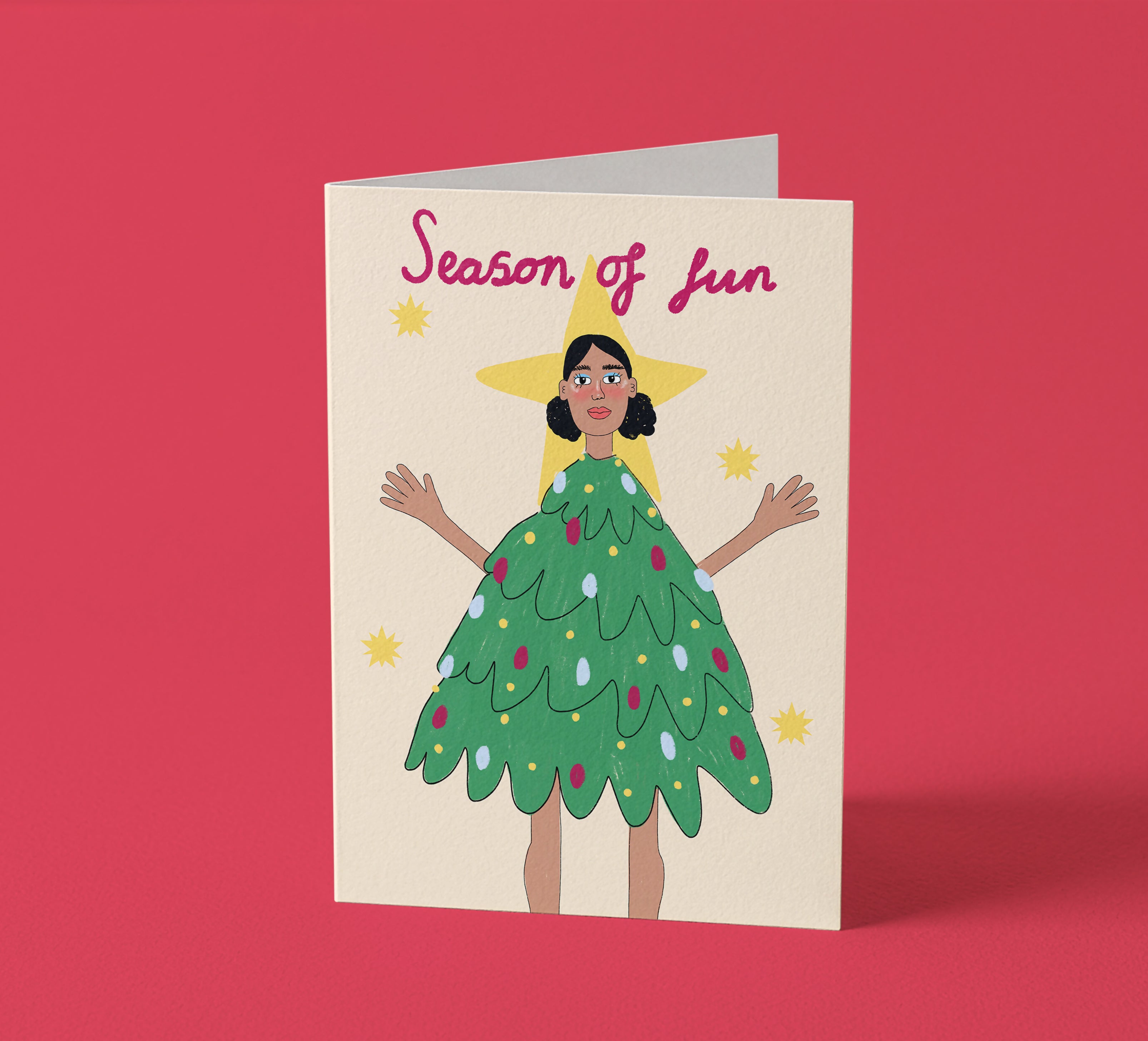 Season Of Fun Christmas Card
