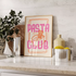 PASTA CLUB WALL ART PRINT