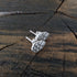Handmade Silver Pinecone Studs
