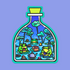 Sticker - Frogs