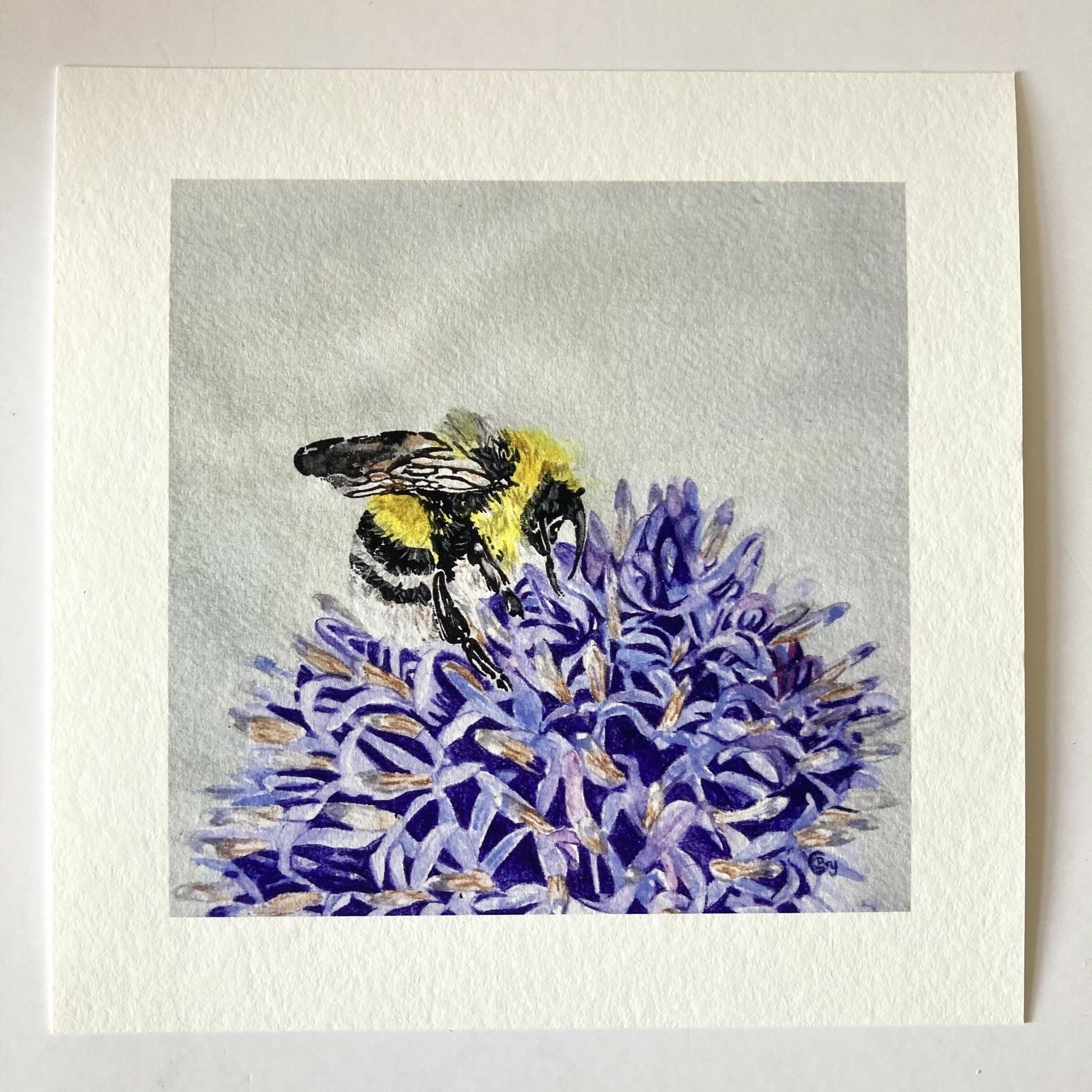 White Bumble - Print