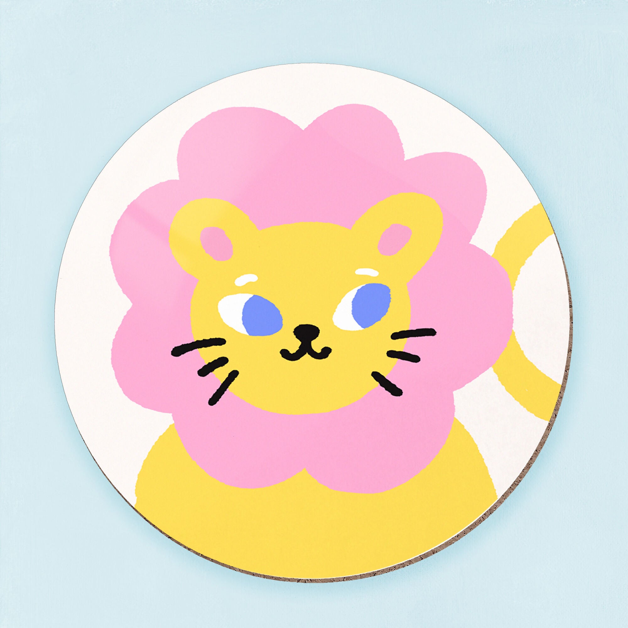 Cute Lion Coster